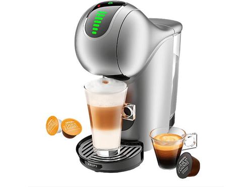 Krups -  Dolce Gusto Genio S Touch  Zilver, Witgoed en Apparatuur, Koffiezetapparaten, 1 kopje, Nieuw, Koffiepads en cups, Combi