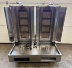 Dubbele Doner Grill met 4 branders, gas, Gebruikt