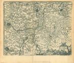 Kaart van Antwerp en East Flanders, Antiek en Kunst, Kunst | Etsen en Gravures