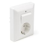 Stopcontact met schakelaar | Jung | AS500, Doe-het-zelf en Verbouw, Elektra en Kabels, Verzenden, Nieuw