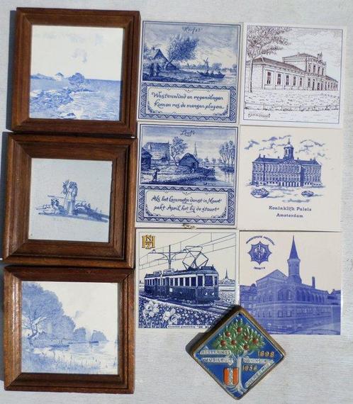 Tegel (35) - Koninklijke Goedewaagen Gouda, Delft Blauw, Antiek en Kunst, Antiek | Glas en Kristal