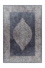 Wasbaar Vloerkleed | Fiesta | Barok | Zwart | 80x150 cm, Huis en Inrichting, Stoffering | Tapijten en Kleden, Verzenden, Nieuw