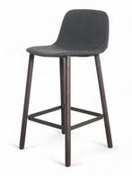 Viccarbe Maarten Plastic counterstoel, upholstered, eiken..., Ophalen of Verzenden, Gebruikt, Overige kleuren