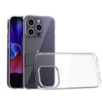 iPhone 15 Pro Premium Soft TPU Hoesje Transparant, Ophalen of Verzenden, Nieuw