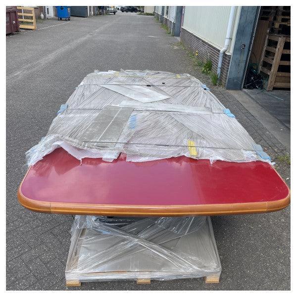 Bieden: Large Maritime Red Table 325cm with, Watersport en Boten, Bootonderdelen, Overige typen, Nieuw, Zeilboot of Motorboot