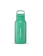 LifeStraw waterfilterfles Go 2.0 RVS Cactus Green geïsole.., Caravans en Kamperen, Kampeeraccessoires, Verzenden, Nieuw