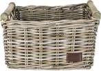 Fastrider Bamboo Rotan Fietsmand - Naturel - 17L -, Fietsen en Brommers, Fietsaccessoires | Fietsmanden, Ophalen of Verzenden