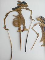 3 Wayang kulit poppen - Java - Indonesië (Zonder