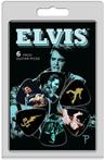 Elvis Presley 6-pack Medium plectrum 0.71 mm