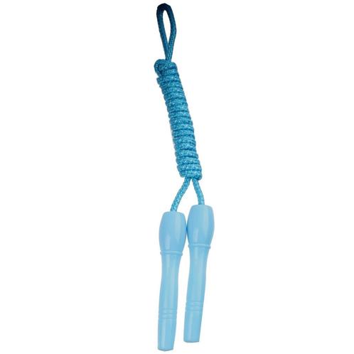 Merkloos Blauw springtouw - 2 meter - Lichtgewicht en soepel, Sport en Fitness, Fitnessmaterialen, Nieuw, Ophalen of Verzenden