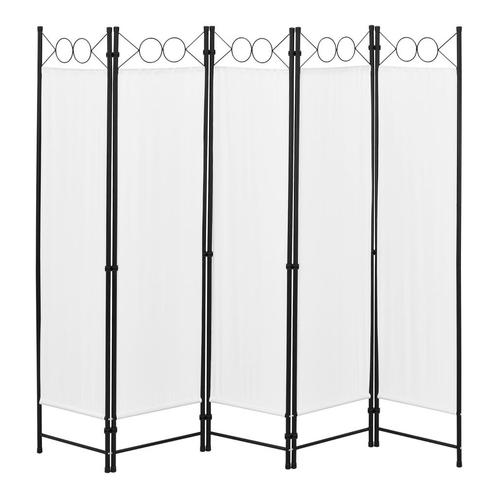 Tuinscherm Saragossa scheidingswand 171x200 cm wit, Huis en Inrichting, Woonaccessoires | Kamerschermen, Nieuw, Verzenden