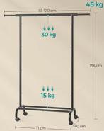 Jurkenstandaard Op Wielen – Uitschuifbaar & Praktisch, Kleding | Dames, Verzenden, Nieuw