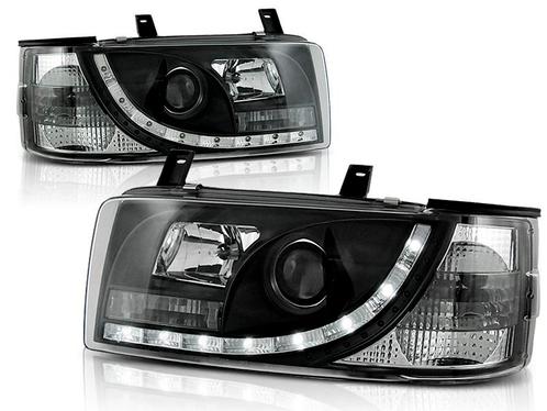 Koplampen VW T4 90-03 Rechte Neus Devil Eyes real DRL LED, Auto-onderdelen, Overige Auto-onderdelen, Ophalen of Verzenden