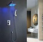 LED Stortdouche set 200 MM incl. arm en bedieningspaneel, Verzenden, Nieuw