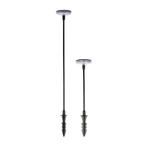 2x Sunflower Solar Tuinlamp Zwart Tuinverlichting, Tuin en Terras, Kunststof, Verzenden, Minder dan 50 watt, Overige typen