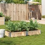 vidaXL Plantenbak 150x50 cm massief grenenhout, Tuin en Terras, Bloembakken en Plantenbakken, Verzenden, Nieuw, Hout
