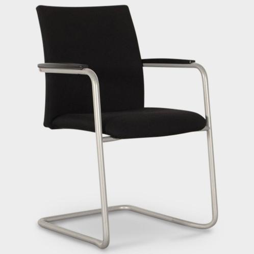 Vergaderstoel Haworth Comforto D5588, zwart, slede frame, Huis en Inrichting, Bureaustoelen, Ophalen of Verzenden