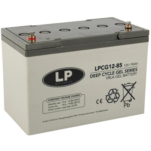 Landport (LP) VRLA-LPCG-GEL accu 12 volt 85 ah LPCG12-85, Diversen, Brommobielen en Scootmobielen, Nieuw, Ophalen of Verzenden