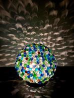 Tafellamp - Glas, Messing, Staal - tafellamp