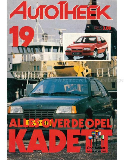 ALLES OVER DE OPEL KADETT, AUTOTHEEK 19, Boeken, Auto's | Boeken, Opel