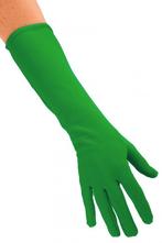 Lange Handschoenen Groen - M, Verzenden, Nieuw