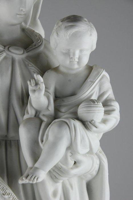 Beeld, Maria met Kind - 61 cm - Biscuit porselein, Antiek en Kunst, Kunst | Niet-Westerse kunst