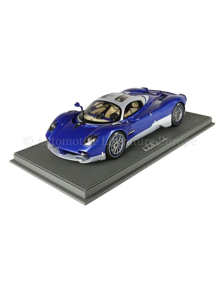 2023 PAGANI UTOPIA BLU FIBRI DI CARBONIO BBR MODELAUTO X/36, Hobby en Vrije tijd, Modelauto's | 1:18