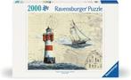 Romantische Vuurtoren Puzzel (2000 stukjes) | Ravensburger -, Verzenden, Nieuw