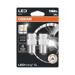 Osram P21W LED Retrofit Oranje Set BA15s 12 volt, Auto-onderdelen, Ophalen of Verzenden, Nieuw