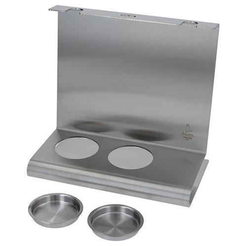 Motta Tamping Kit RVS Portafilter houder dubbel, Witgoed en Apparatuur, Koffiemachine-accessoires, Nieuw, Ophalen of Verzenden