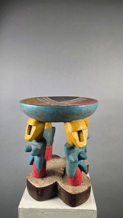 Houten krukje - Bozo - Mali, Antiek en Kunst, Kunst | Niet-Westerse kunst