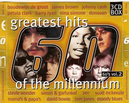 cd - Various - Greatest Hits Of The Millennium 60s Vol. 2, Cd's en Dvd's, Cd's | Overige Cd's, Zo goed als nieuw, Verzenden
