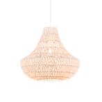 Retro hanglamp wit 50 cm - Lina Cono 50, Huis en Inrichting, Lampen | Hanglampen, Nieuw, Overige stijlen