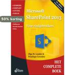 Het complete boek sharepoint 2013 / 2013 / Step by step, Verzenden, Zo goed als nieuw, Olga Londer