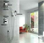 Alba douche set chroom inclusief bedieningspaneel., Verzenden, Nieuw