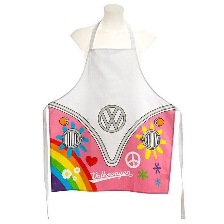 Keukenschort Volkswagen T1 Roze Summer Love NIEUW, Huis en Inrichting, Keuken | Textiel, Roze, Nieuw, Ophalen of Verzenden