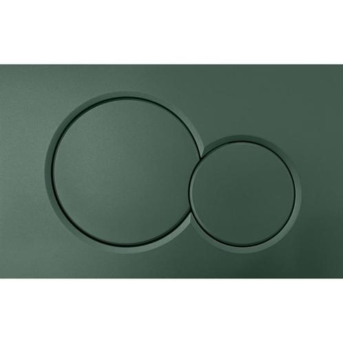 Bedieningsplaat Sigma by Geberit Frontbediening Mat Groen, Doe-het-zelf en Verbouw, Sanitair, Overige typen, Nieuw, Ophalen of Verzenden