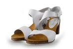 EBL8790 Sandalen in maat 39 Wit | 10% extra korting, Verzenden, Wit, Sandalen of Muiltjes, Zo goed als nieuw
