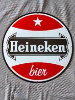 Heineken Bier Nederland Emaillebord - Reclamebord - Emaille,