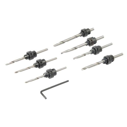 Silverline Verzinkboor set - 7 delig - Ø 3 t/m 6 mm - Inc.., Doe-het-zelf en Verbouw, Gereedschap | Boormachines, Nieuw, Ophalen of Verzenden