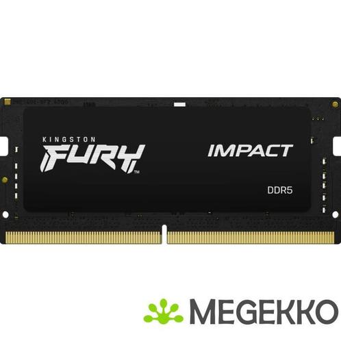 Kingston DDR5 SODIMM FURY Impact 1x16GB 5600, Computers en Software, RAM geheugen, Nieuw, Verzenden