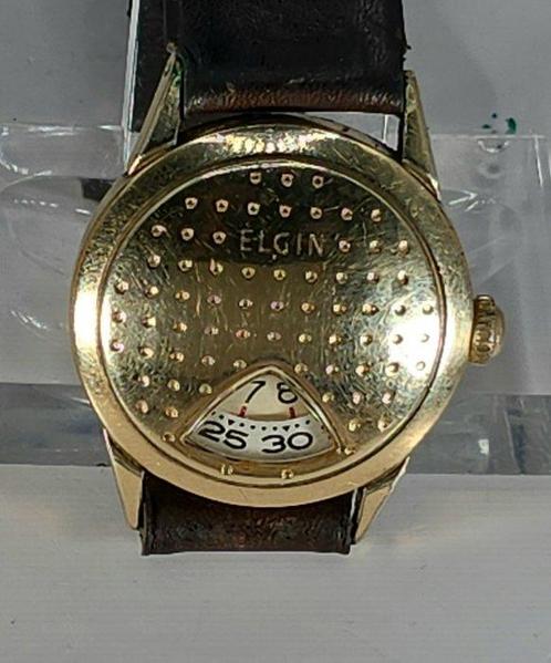 Elgin Watch - Durapower - Stahl/Goldfilled Golfarmbanduhr -, Sieraden, Tassen en Uiterlijk, Horloges | Heren