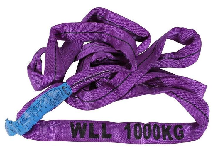 Rondstrop 1 Ton . 2.mtr, Doe-het-zelf en Verbouw, Lieren en Takels, Nieuw, Verzenden