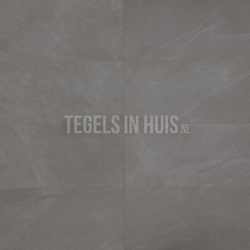 Vloertegel / wandtegel slate g mud grijs 30x60 29,6x59,5, Doe-het-zelf en Verbouw, Tegels, Vloertegels, Nieuw, 10 m² of meer, Keramiek