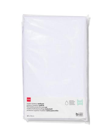 051 Molton matrasbeschermer ledikant 50x90 waterdicht beschikbaar voor biedingen