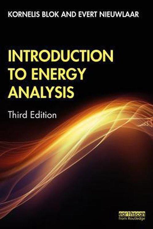 Introduction to Energy Analysis, 9780367434816, Boeken, Studieboeken en Cursussen, Zo goed als nieuw, Verzenden