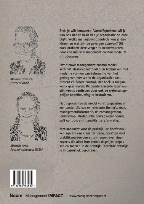 Management control 9789462760639, Boeken, Studieboeken en Cursussen, Zo goed als nieuw, Verzenden