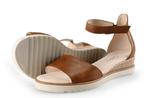 Gabor Sandalen in maat 38 Cognac | 10% extra korting, Kleding | Dames, Schoenen, Overige kleuren, Verzenden, Gabor, Sandalen of Muiltjes