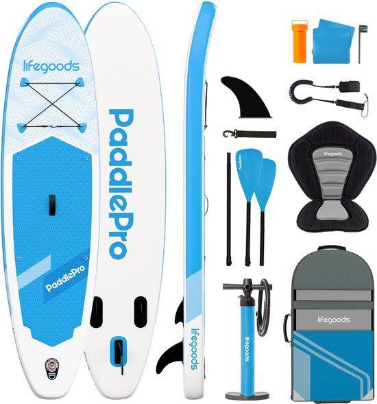 Tweedekans | LifeGoods SUP Board Allround Compact - Met, Watersport en Boten, Overige Watersport en Boten, Zo goed als nieuw, Ophalen of Verzenden