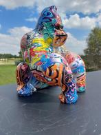 Beeld, street Art salamander monkey - 32 cm - polyresin, Antiek en Kunst